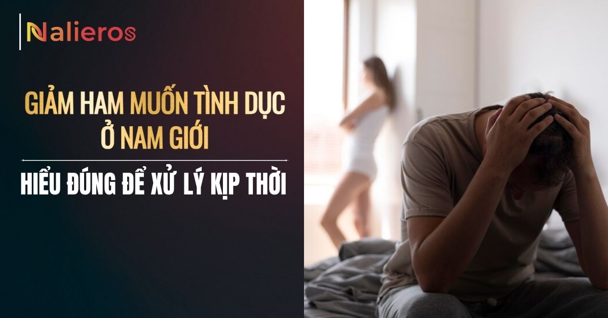 giảm ham muốn tình dục ở nam giới
